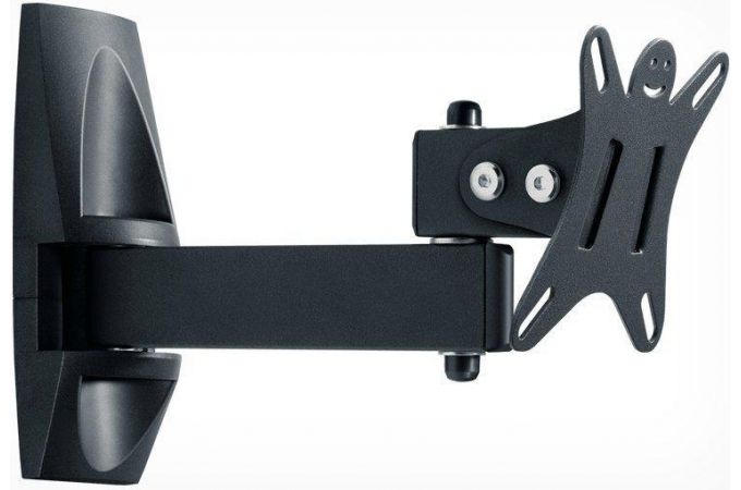 Кронштейн для LCD TV  HOLDER LCDS-5004 10" – 26", 25 кг, расстояние от стены 80 - 235мм.