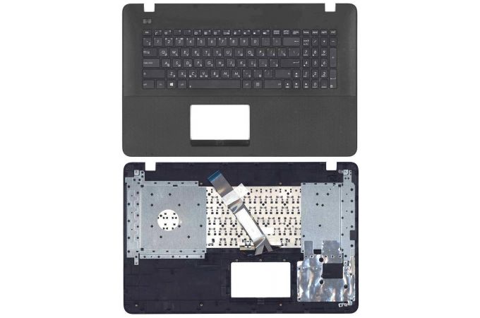 Клавиатура для ноутбука Asus X751 топ-панель черная