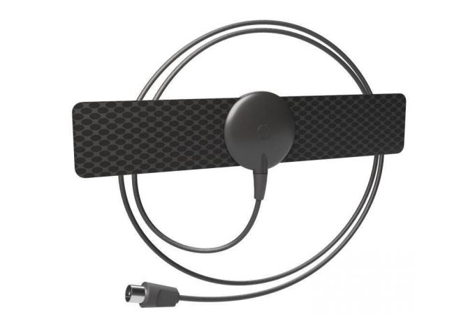 Антенна комнатная РЭМО BAS-5110-P Black пассивная, 2дБ,  для зон уверенного приема