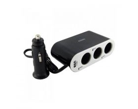 Разветвитель автоприкуривателя WF-0306 IN-CAR