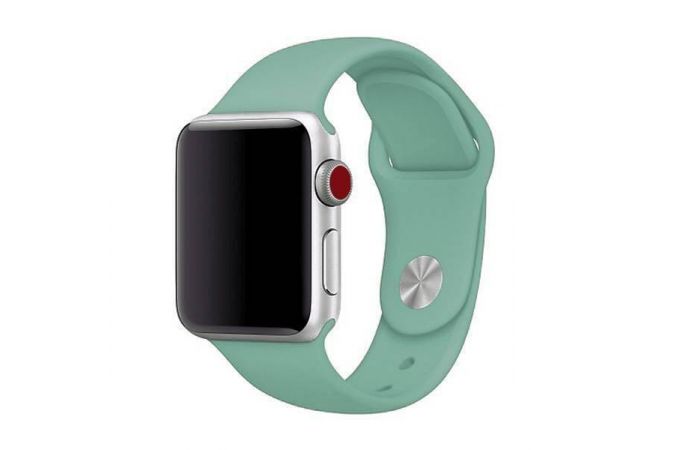 Ремешок силиконовый для Apple Watch 38-40 мм цвет бирюзово-зеленый размер ML