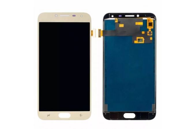 Дисплей для Samsung J400F/DS Galaxy J4 в сборе с тачскрином (золото), OLED