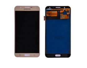 Дисплей для Samsung J701 Galaxy J7 Neo в сборе с тачскрином (золото), OLED