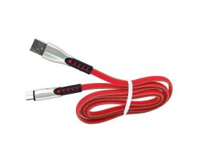 Кабель USB - MicroUSB Орбита OT-SMM46 2.4A (красный) 1м