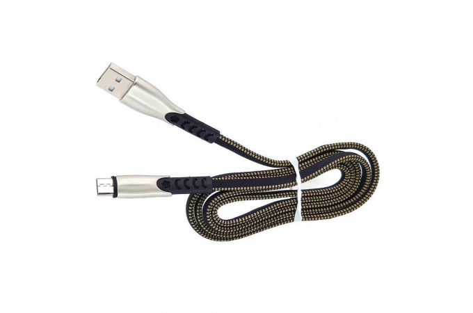 Кабель USB - MicroUSB Орбита OT-SMM46 2.4A (черный) 1м