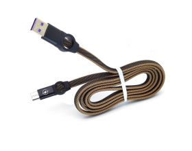 Кабель USB - MicroUSB Орбита OT-SMM44 2.4A (черный) 1м