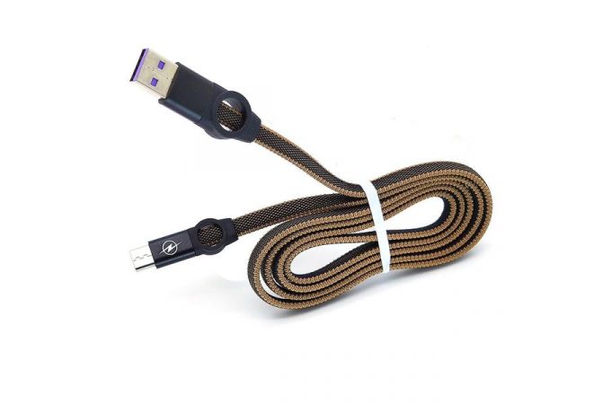 Кабель USB - MicroUSB Орбита OT-SMM44 2.4A (черный) 1м