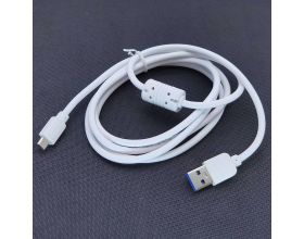Кабель USB - MicroUSB MUJU MJ-79, 2.1A (белый) 1.5м