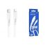 Кабель USB Type-C - Lightning BOROFONE BX85 (белый) 1м