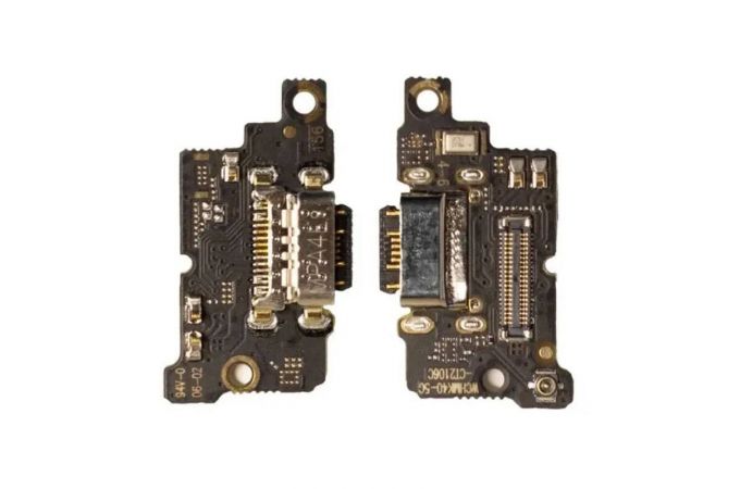 Шлейф для Xiaomi Poco F3/ Mi 11i с разъемом зарядки (плата) HQ