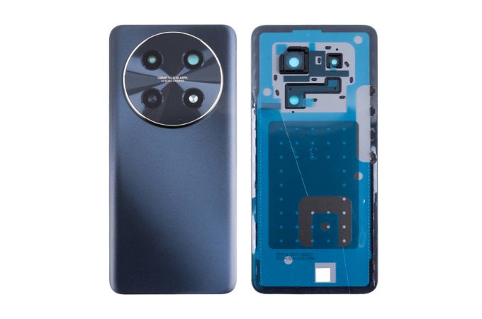 Задняя крышка для Huawei Nova 12i (CTR-L81) + стекло камеры (черный)
