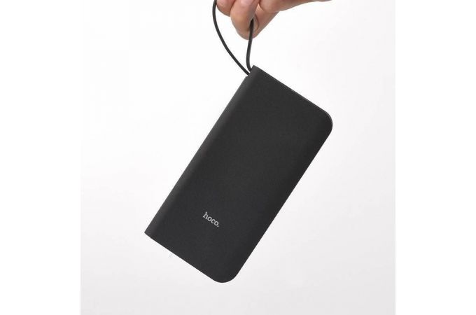 Универсальный дополнительный аккумулятор Power Bank HOCO J25 (10000 mAh) (черный)