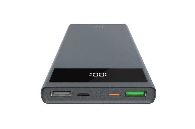 Универсальный дополнительный аккумулятор Power Bank HOCO J49 PD+QC3.0 (10000 mAh) (серый)