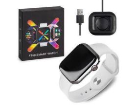 Смарт часы FT50 44 mm серебристые