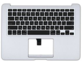 Клавиатура для ноутбука MacBook A1369 2010+ черная без подсветки плоский ENTER топ-панель