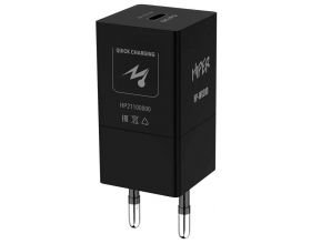 Сетевое зарядное устройство Hiper (HP-WC010) USB-C 20Вт PD/QC (черный)