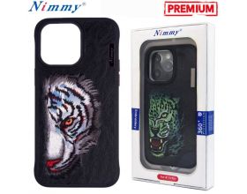 Чехол для телефона NIMMY с вышивкой iPhone 13 PRO MAX (тигр)