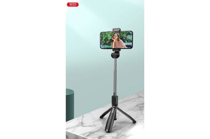 Монопод штатив для селфи XO SS08 Bluetooth selfie-stick Black