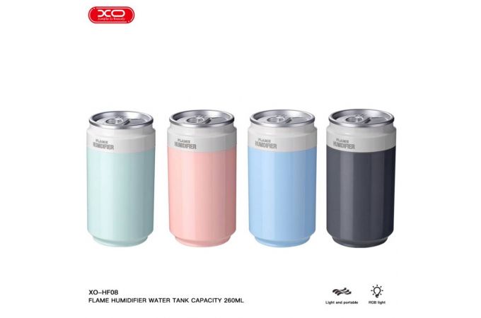 Увлажнитель воздуха XO HF08 Coke Can Style Car/Desktop Multi-Purpose Humidifier Sprayer Gray