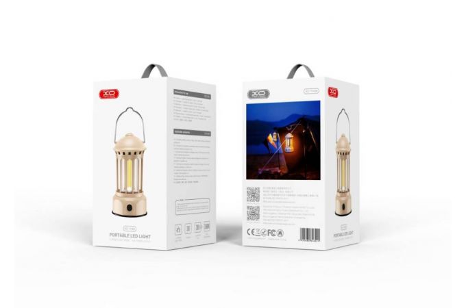 Лампа кемпинговая XO YH09 mini outdoor light (battery version - three No. 5 batteries) Gold