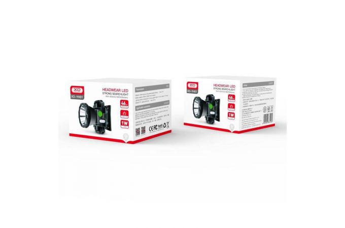 Фонарь налобный YH01 600mah outdoor light Black