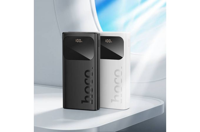Универсальный дополнительный аккумулятор Power Bank HOCO J144A Hymn (30000 mAh) (белый)