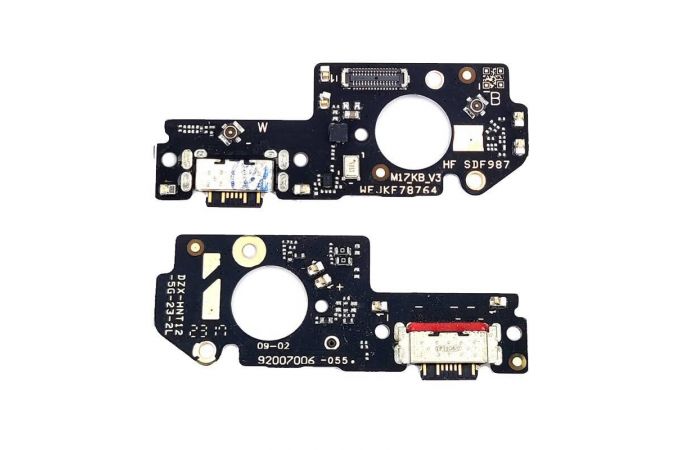 Шлейф для Xiaomi Poco X5 5G (2211317PG) с разъемом зарядки (плата) HQ