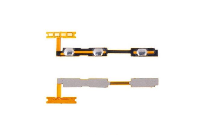 Шлейф для Xiaomi Redmi 13C 4G (23100RN82L)/ Poco C65 (2310FPCA4G) на кнопки громкости + включения org