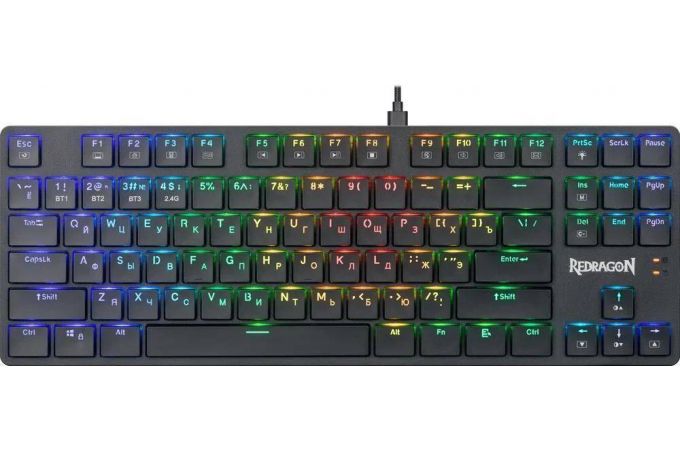 Клавиатура игровая механическая проводная Redragon Anubis (черный)