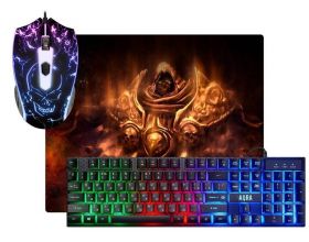 Игровой набор Defender Aura MKP-117 RU (клавиатура+мышка+коврик)