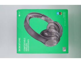 Наушники мониторные беспроводные BOROFONE BO24 Gratified wireless headset Bluetooth (черный) (УЦЕНКА! МЯТАЯ УПАКОВКА)