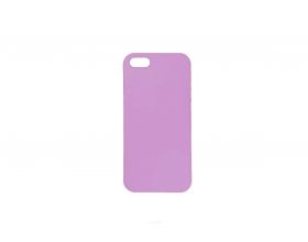 Чехол для iPhone 5/5S/SE плотный матовый (серия Colors) (сливовый)