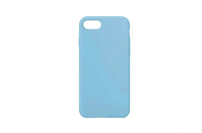 Чехол для iPhone 6 Plus/6S Plus (5.5) плотный матовый (серия Colors) (ярко-голубой)