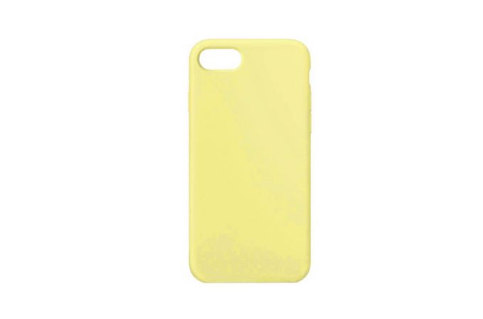 Чехол для iPhone 6 Plus/6S Plus (5.5) плотный матовый (серия Colors) (ярко-желтый)
