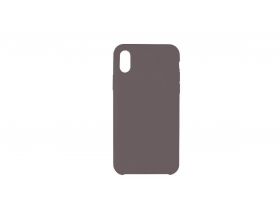 Чехол для iPhone ХR Silicone Case Soft Touch (угольно-серый) 15