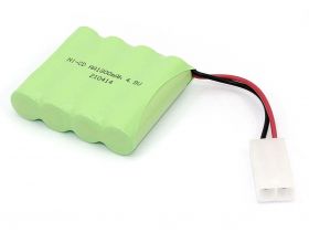 Аккумулятор Ni-Cd 4.8V 1800 mAh AA Flatpack разъем KET-2P