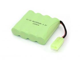 Аккумулятор Ni-Cd 4.8V 1800 mAh AA Flatpack разъем mini Tamiya