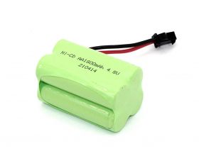 Аккумулятор Ni-Cd 4.8V 1800 mAh AA Row разъем SM