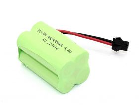 Аккумулятор Ni-Mh 4.8V 2400 mAh AA Row разъем SM