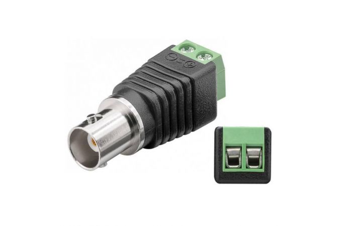 Коннектор под витую пару Орбита OT-AVT01 (гнездо BNC) (УПАКОВКА 100шт)