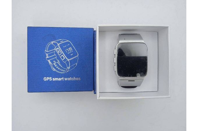Смарт часы с GPS GP-06 (уценка, без программы) (Серебро) (УЦЕНКА! ПОСЛЕ РЕМОНТА)