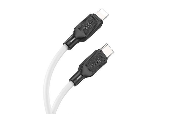 Кабель USB Type-C - Lightning HOCO X90 PD20W (белый) 1м