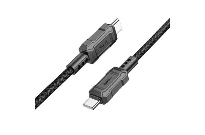 Кабель USB Type-C - USB Type-C HOCO X94 PD60W (черный) 1м