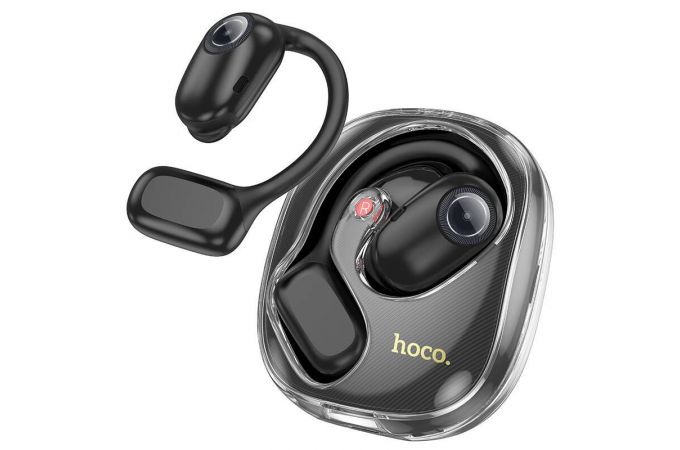 Наушники вакуумные беспроводные HOCO EA3 Talent open true wireless BT headset (черный)
