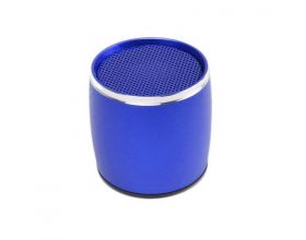 Портативная беспроводная колонка PTH01 металл (синий)