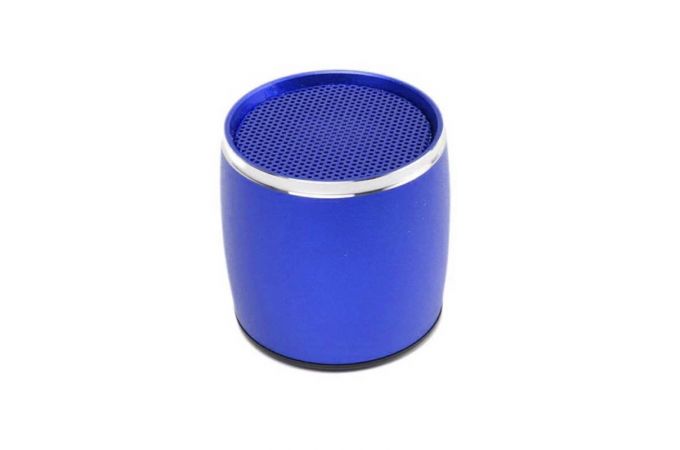 Портативная беспроводная колонка PTH01 металл (синий)