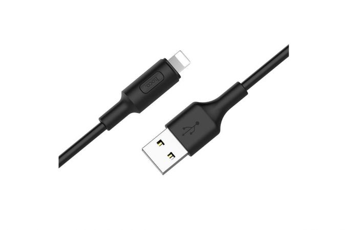 Кабель USB - Lightning HOCO X25, 2A (черный) 1м