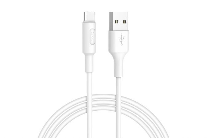 Кабель USB - USB Type-C HOCO X25, 2A (белый) 1м