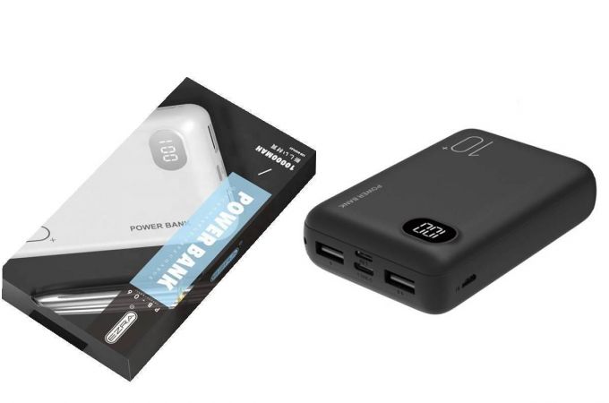 Универсальный дополнительный аккумулятор Power Bank EZRA PB06 (10000 mAh) (черный)