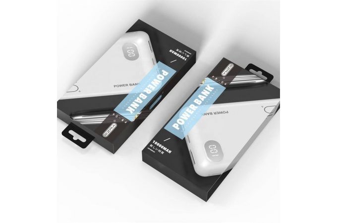 Универсальный дополнительный аккумулятор Power Bank EZRA PB06 (10000 mAh) (черный)